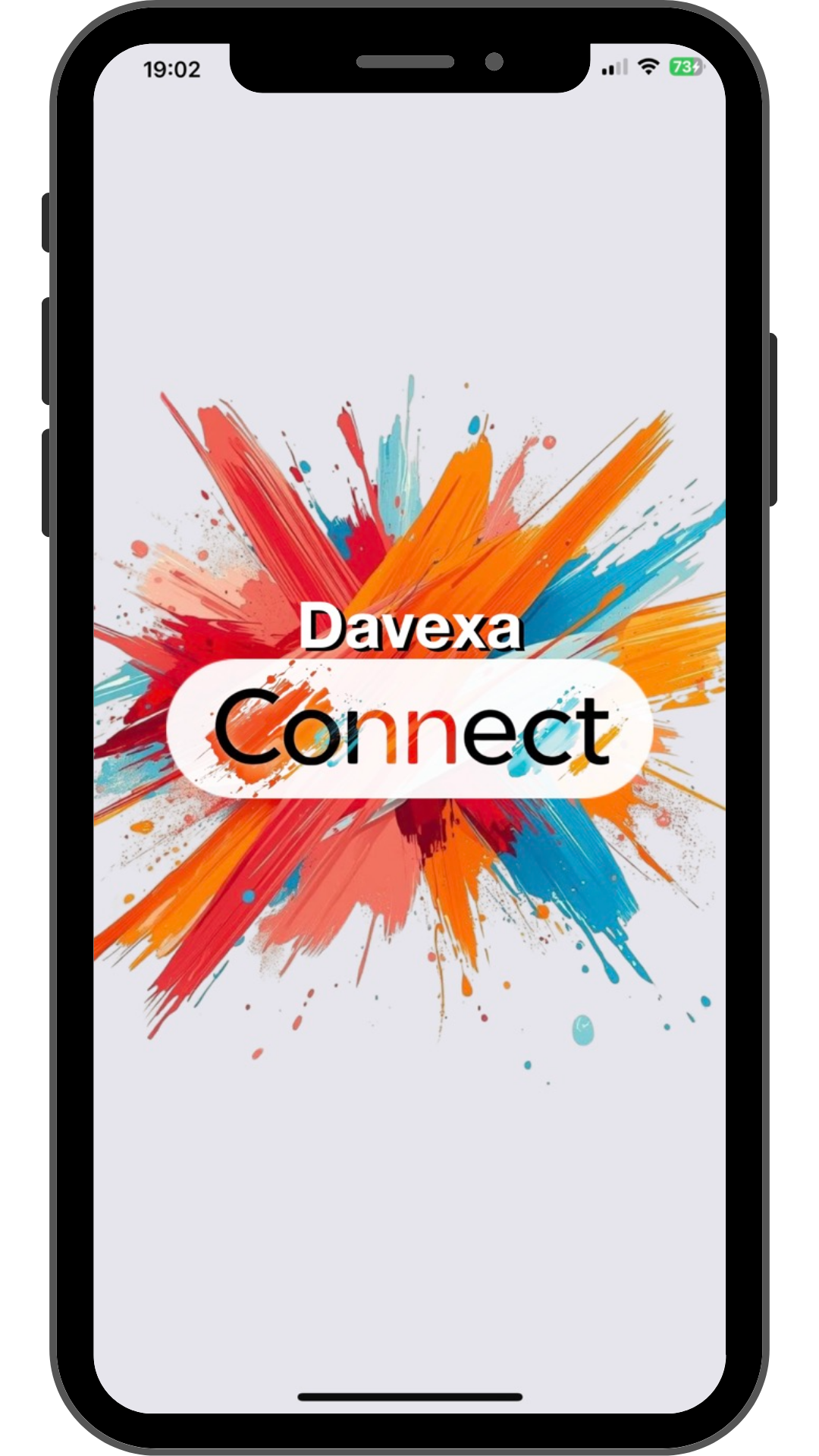 Davexa Connect splash screen